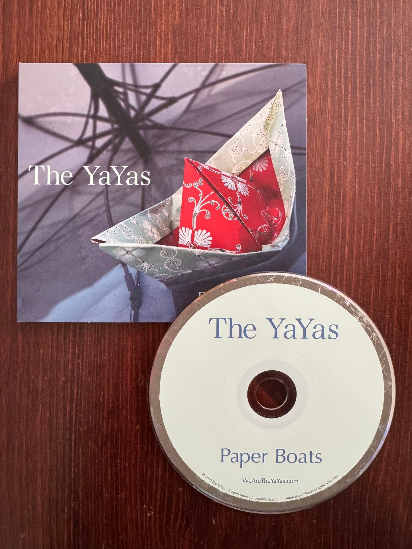 Paper Boats - The YaYas - CD